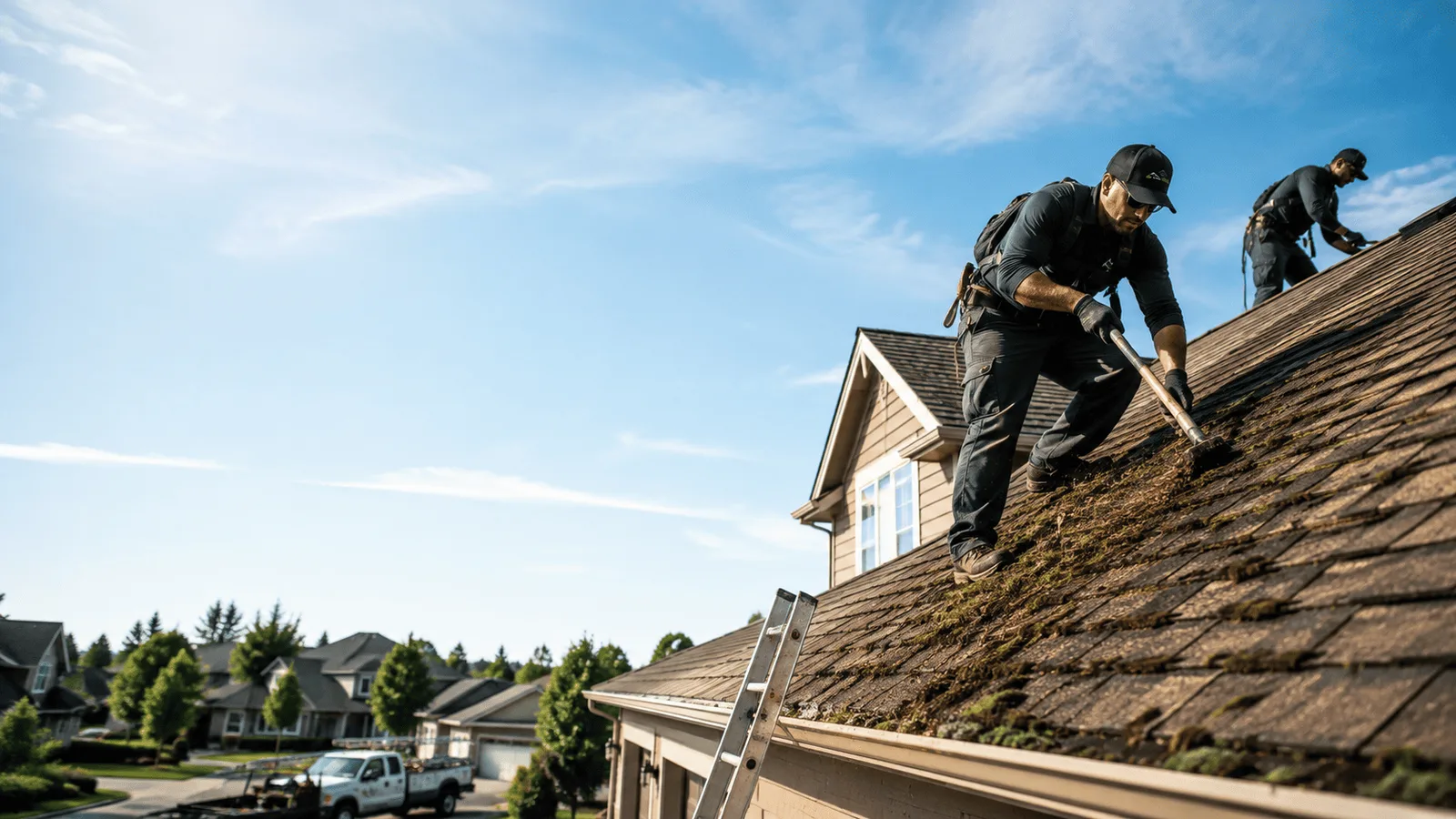 Roof Moss Removal in Winchester, CT near me